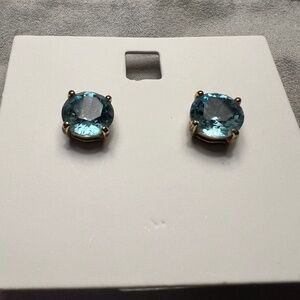 Kate Spade New York light blue studs